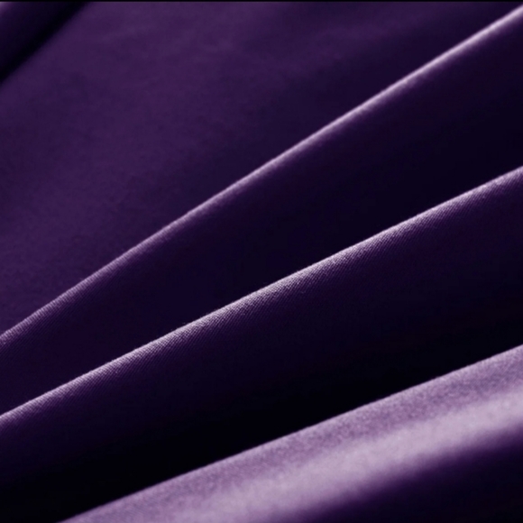 6 PCS Ultra Soft Cool Bamboo Sheet Set - King- Purple - Picture 8 of 12